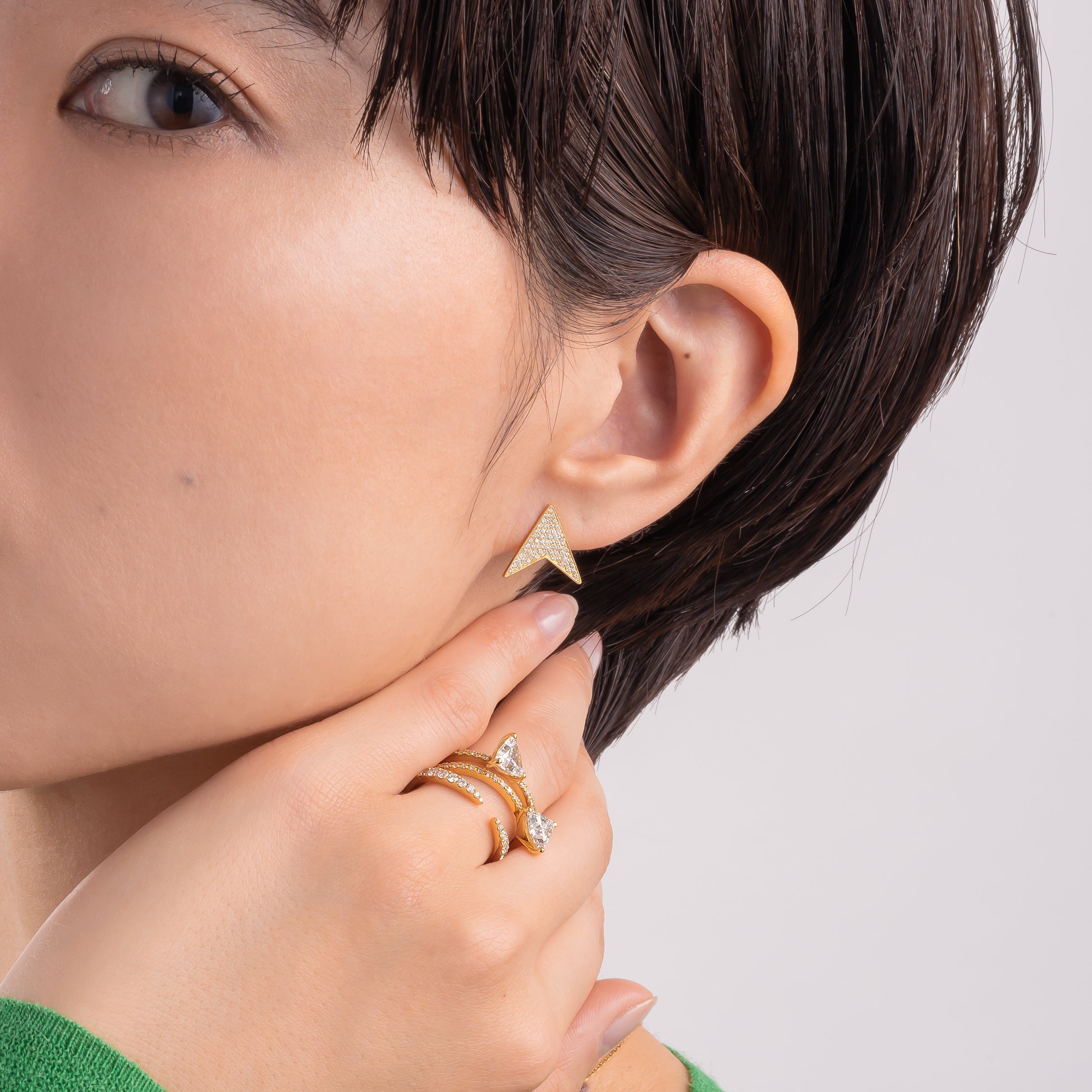 Pierced earrings, Earrings｜440showroom（フォーフォーティー