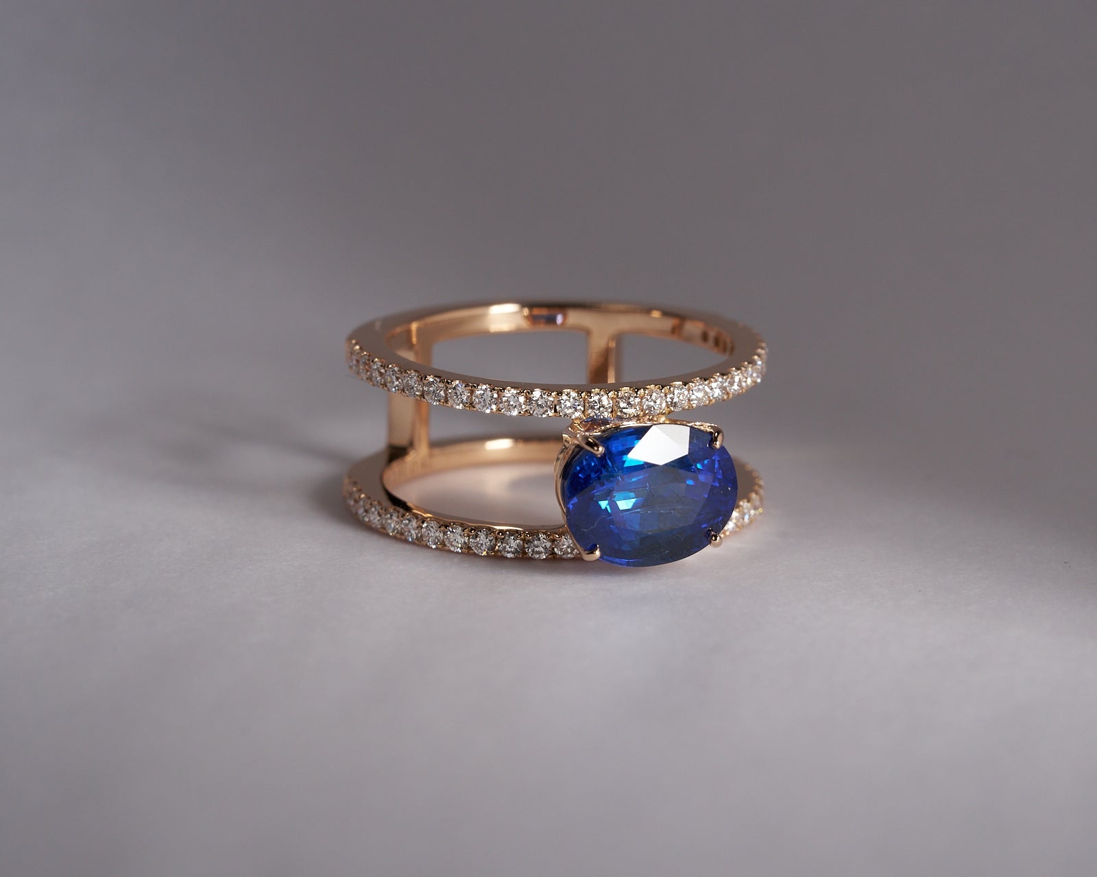 リフォーム後のサファイアリング