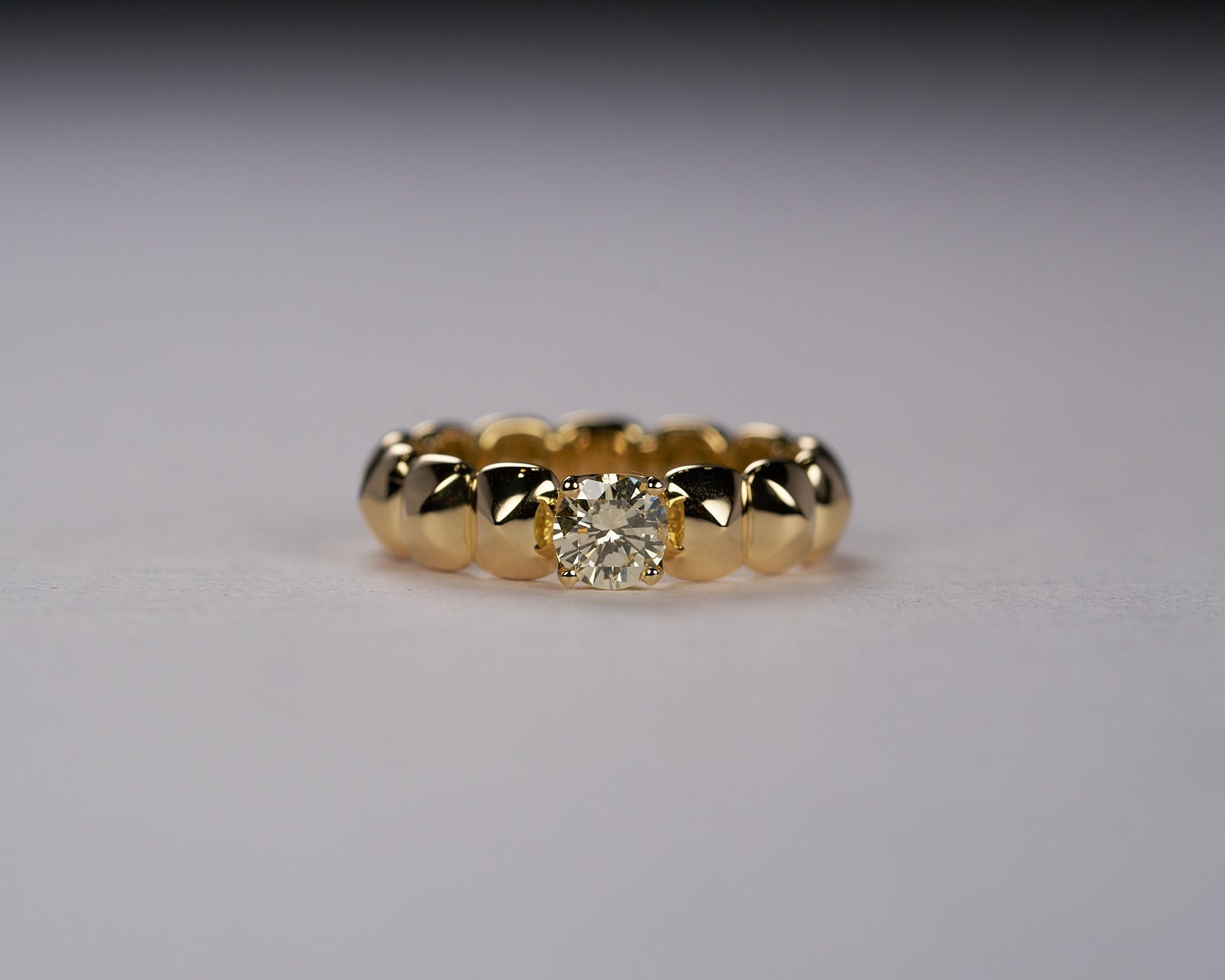 オーダー後のダイヤモンドリング