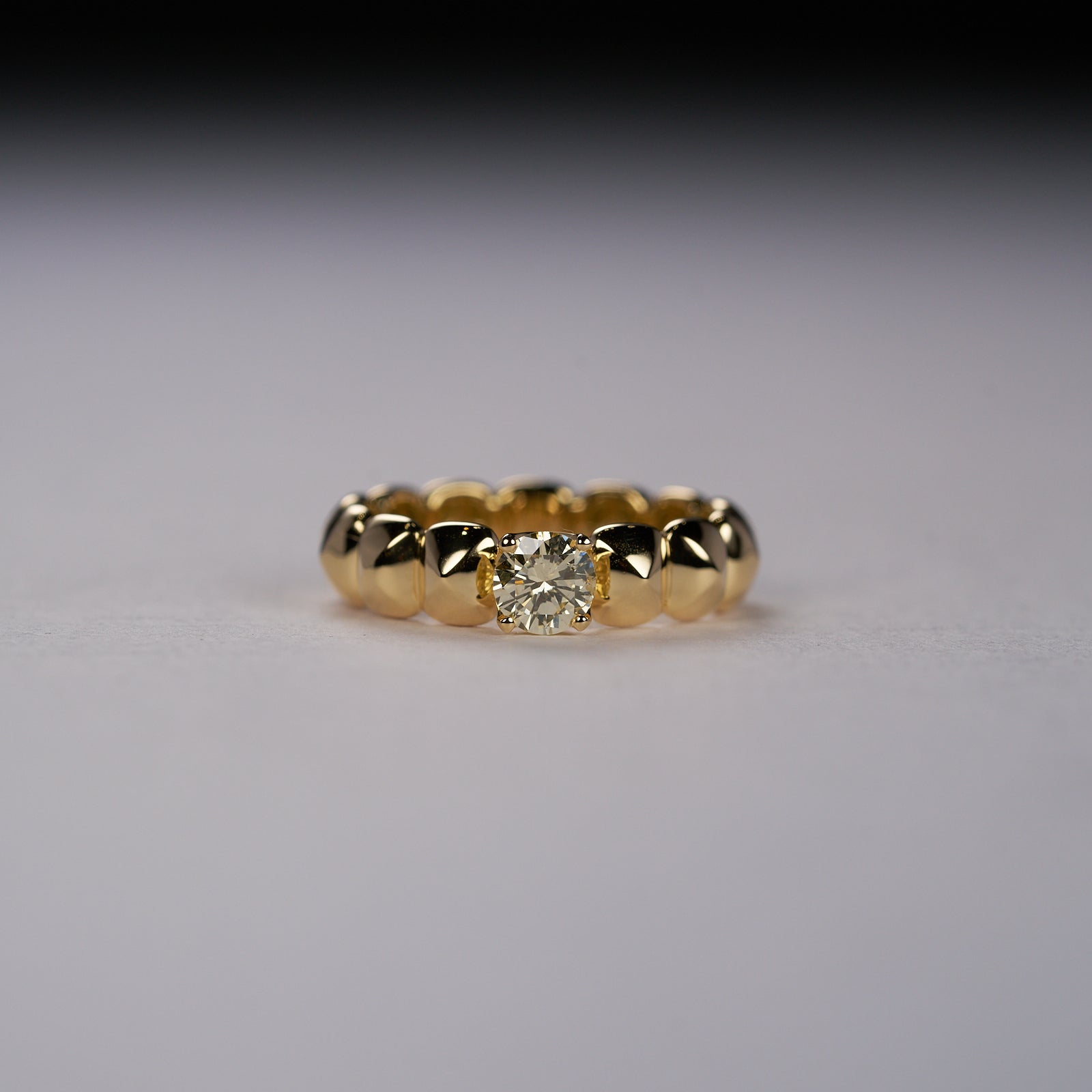 オーダー後のダイヤモンドリング