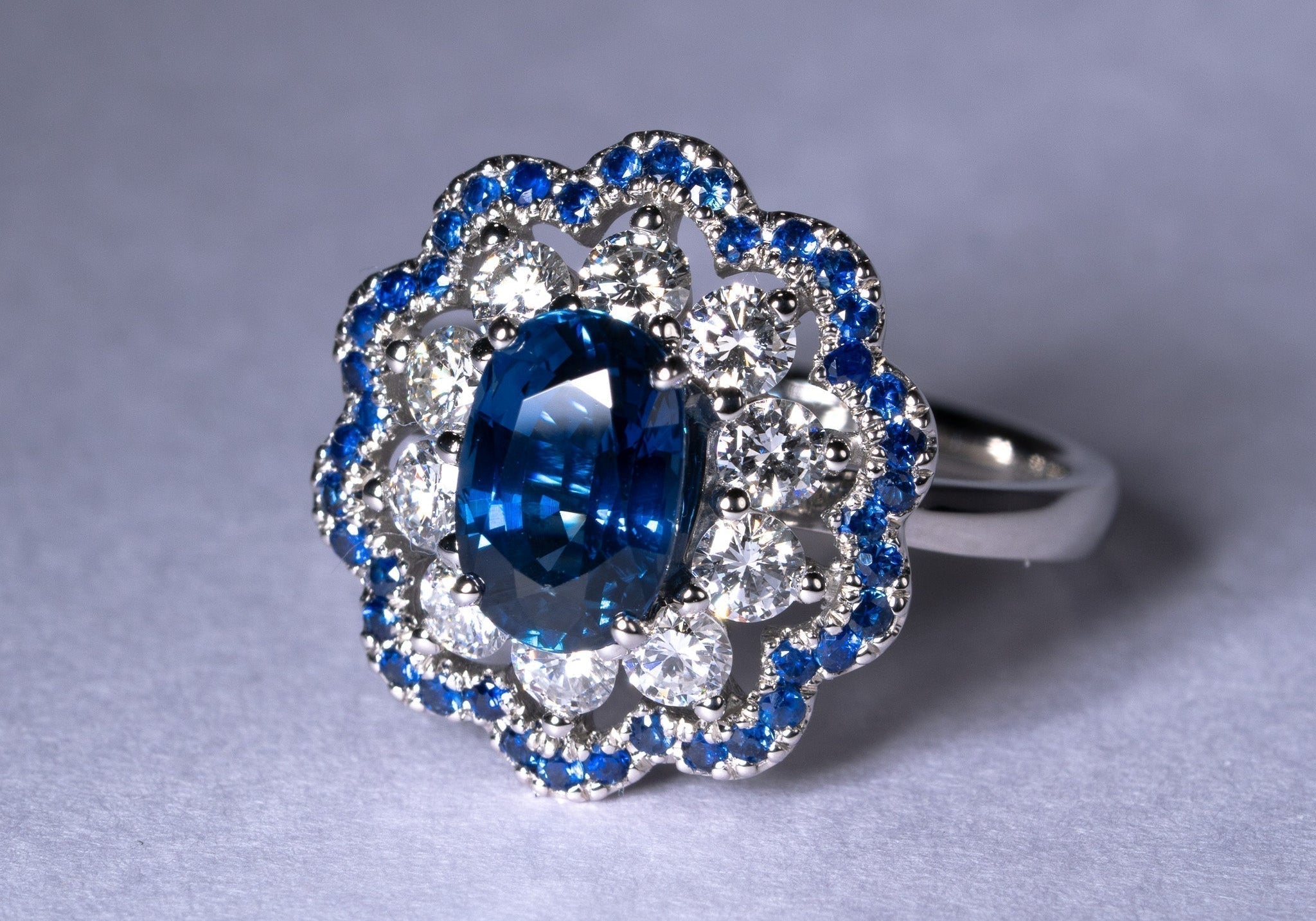 リフォーム後のサファイアリング