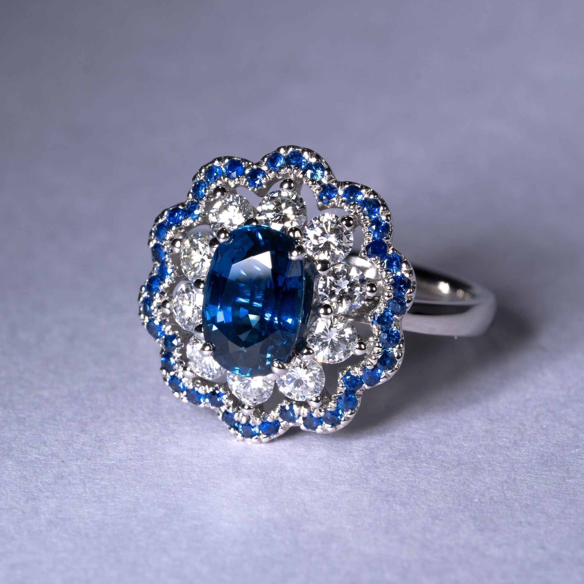 リフォーム後のサファイアリング