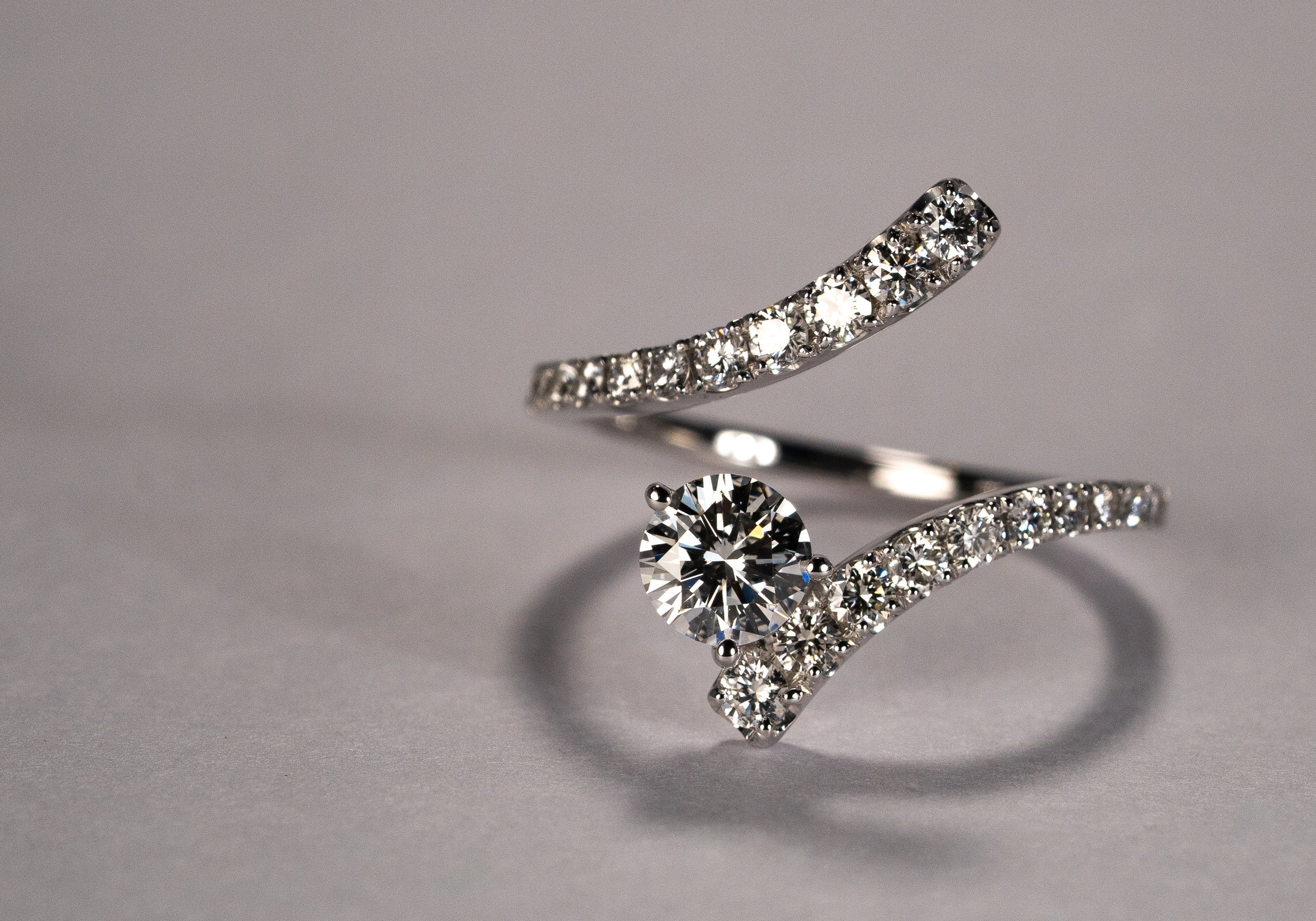 リフォーム後のダイヤモンドリング