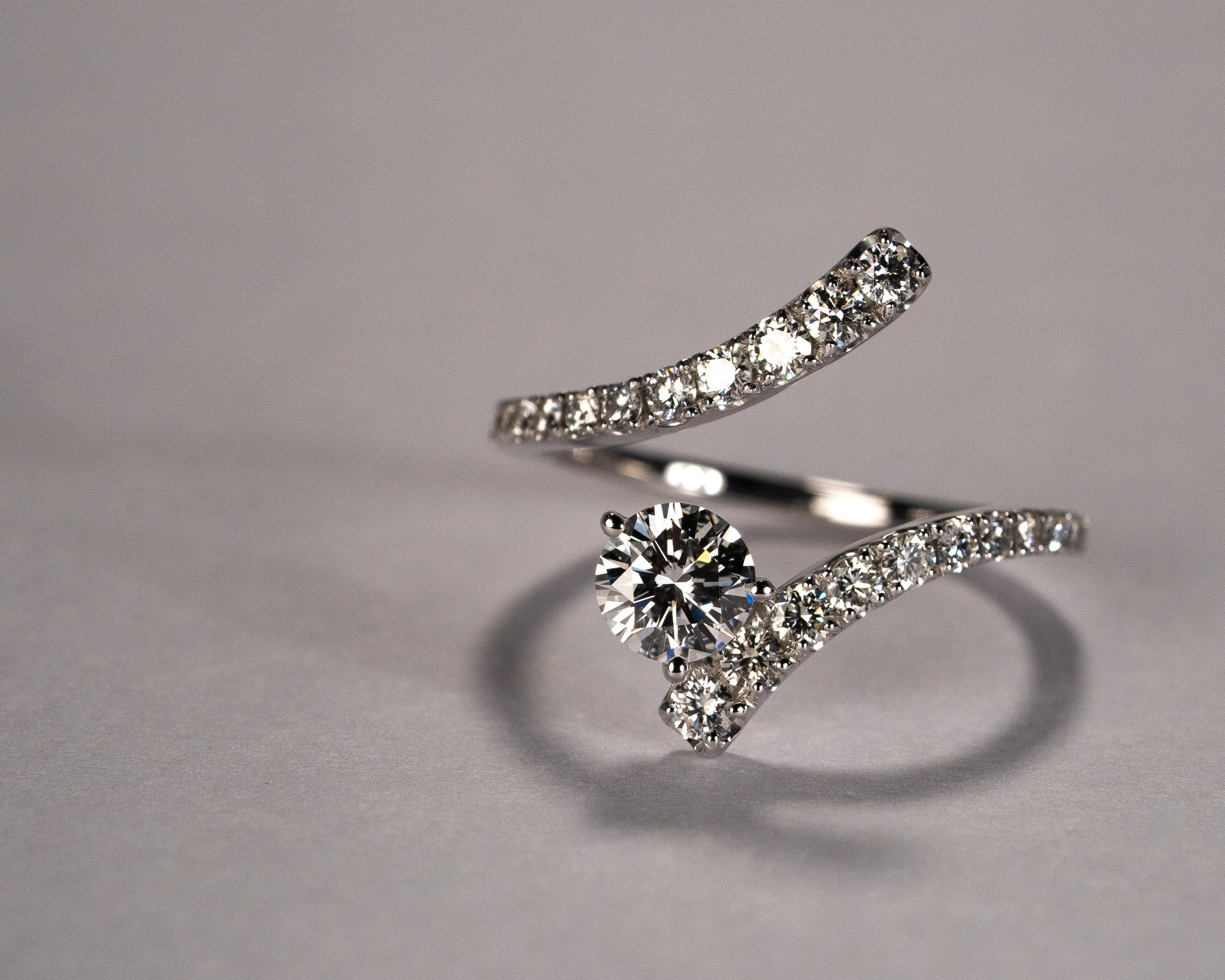 リフォーム後のダイヤモンドリング