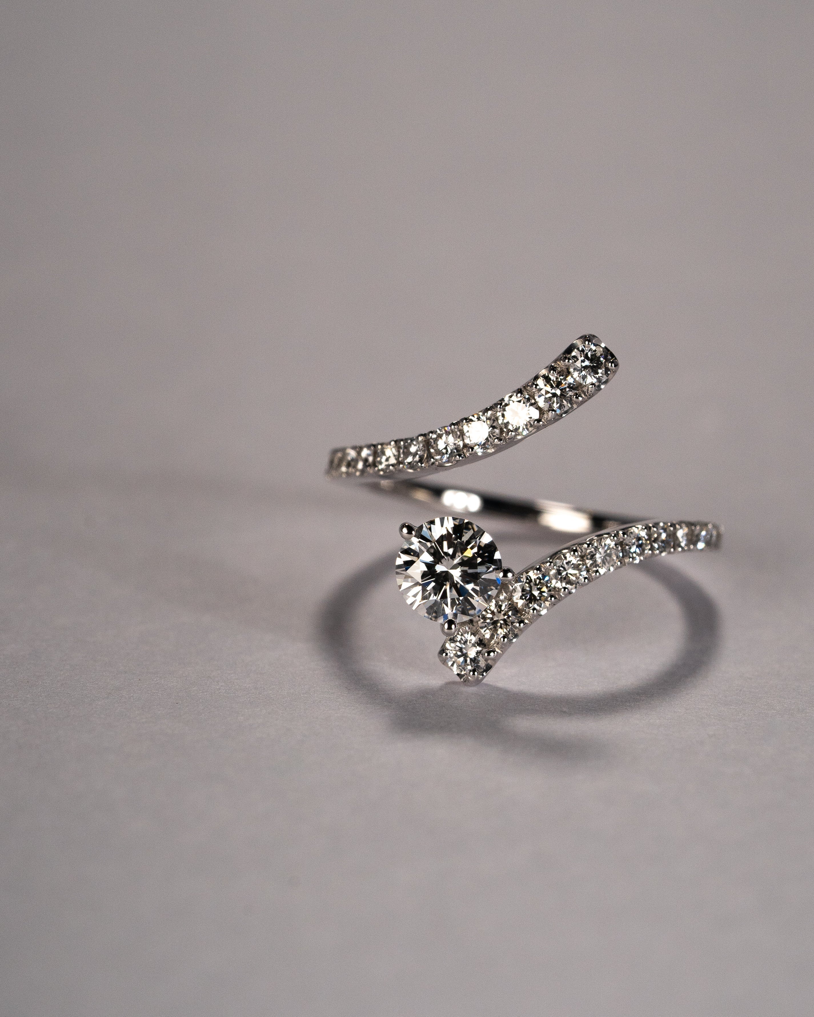 リフォーム後のダイヤモンドリング