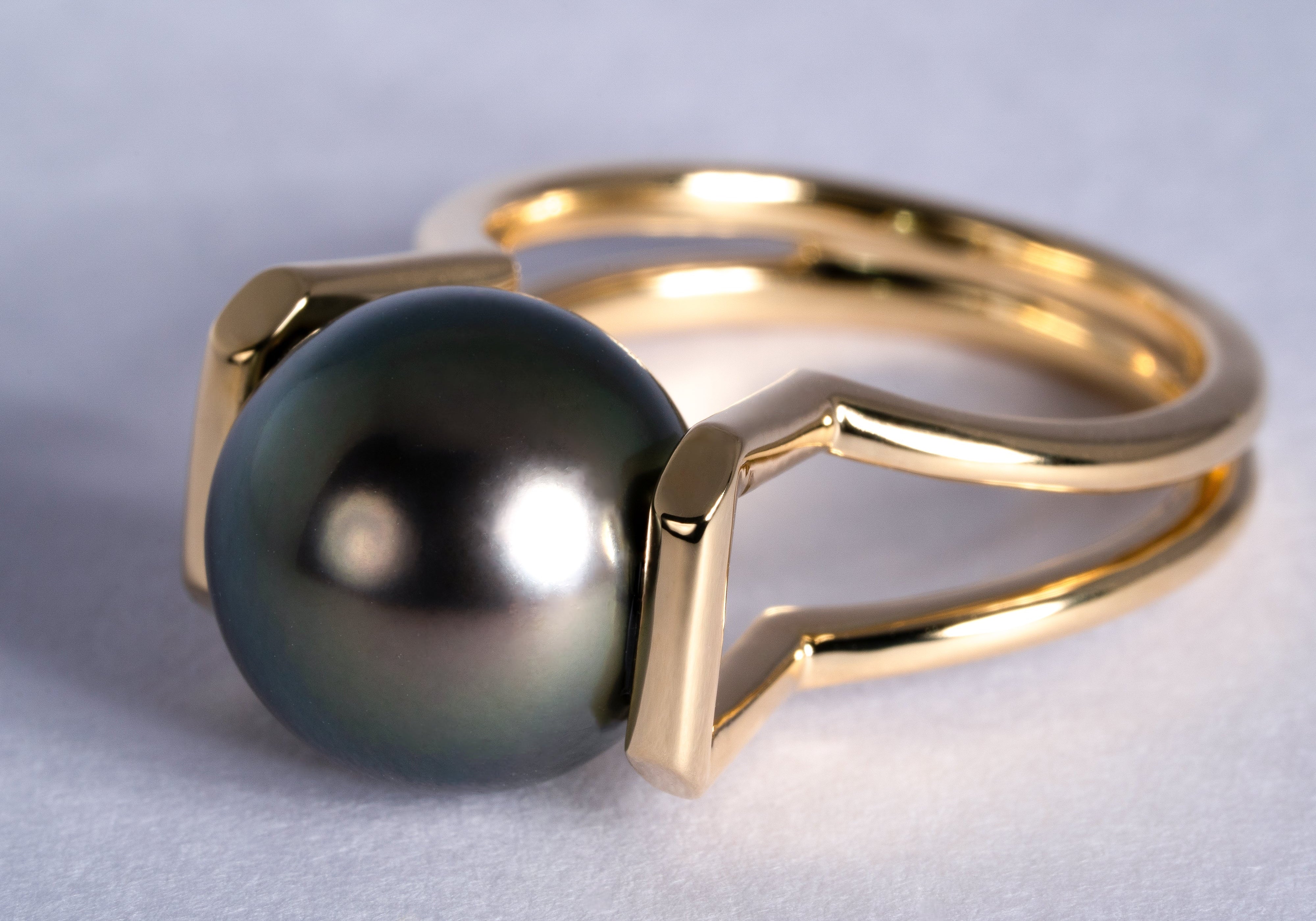 【リフォーム】パールのリングとダイヤモンドのリング