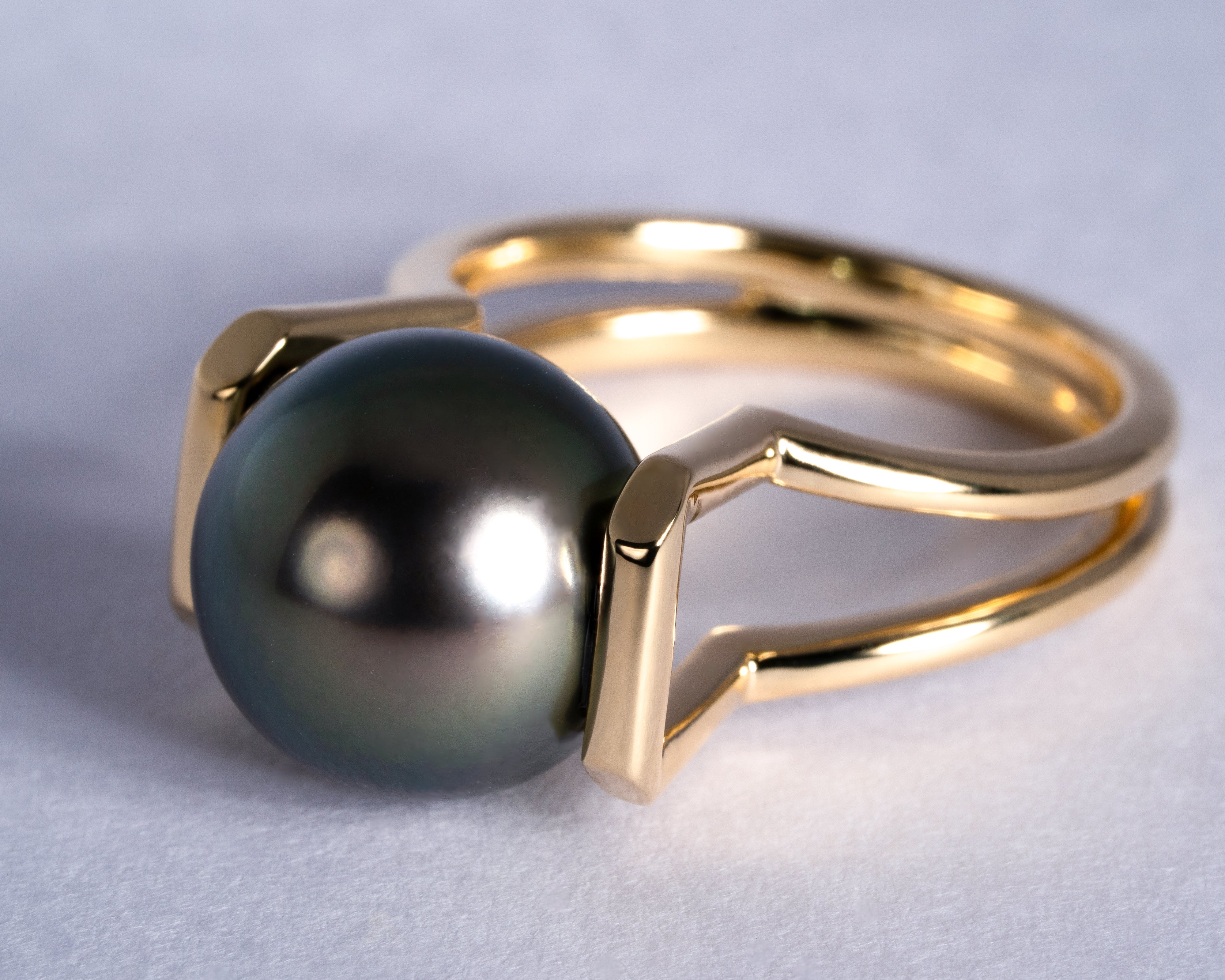 【リフォーム】パールのリングとダイヤモンドのリング