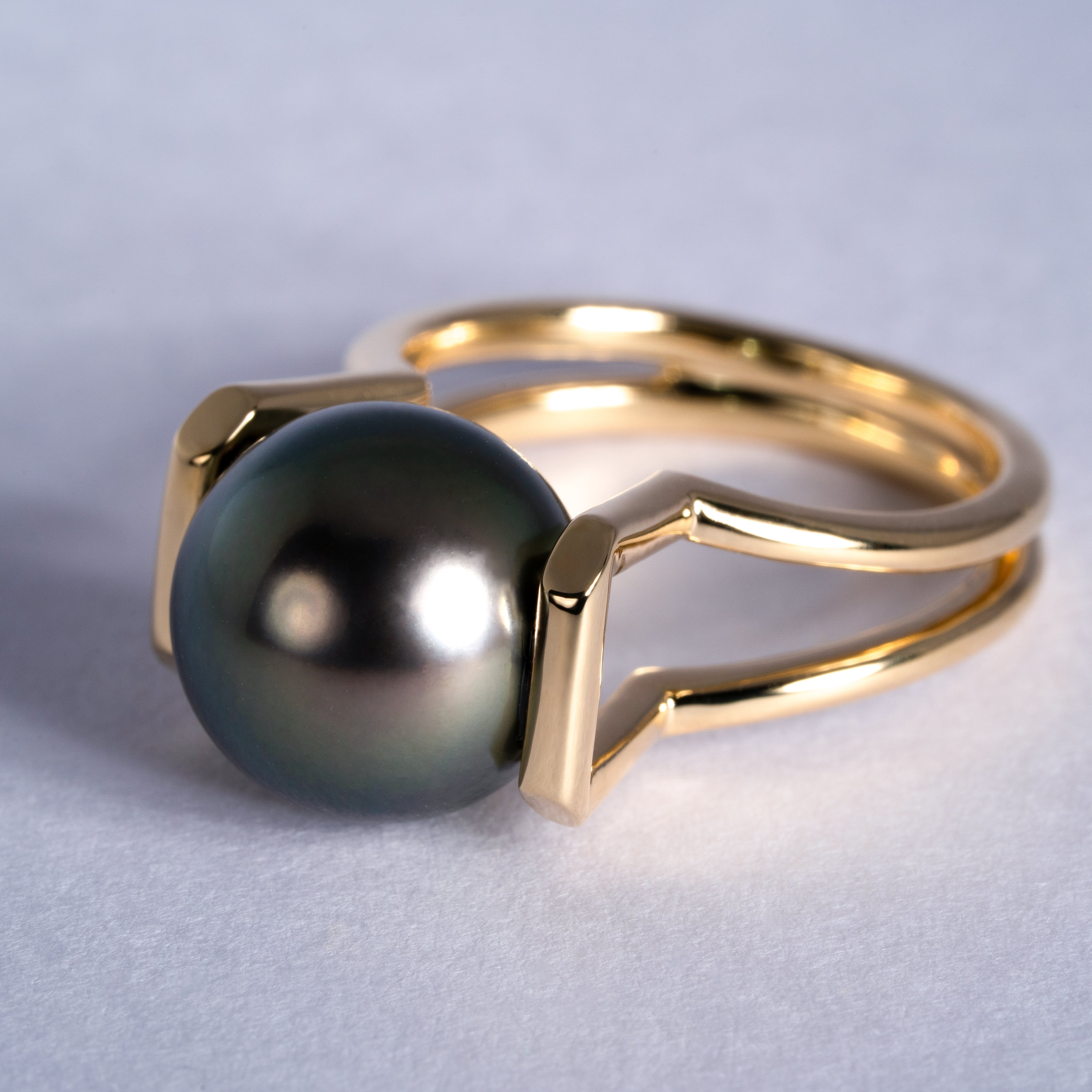 【リフォーム】パールのリングとダイヤモンドのリング