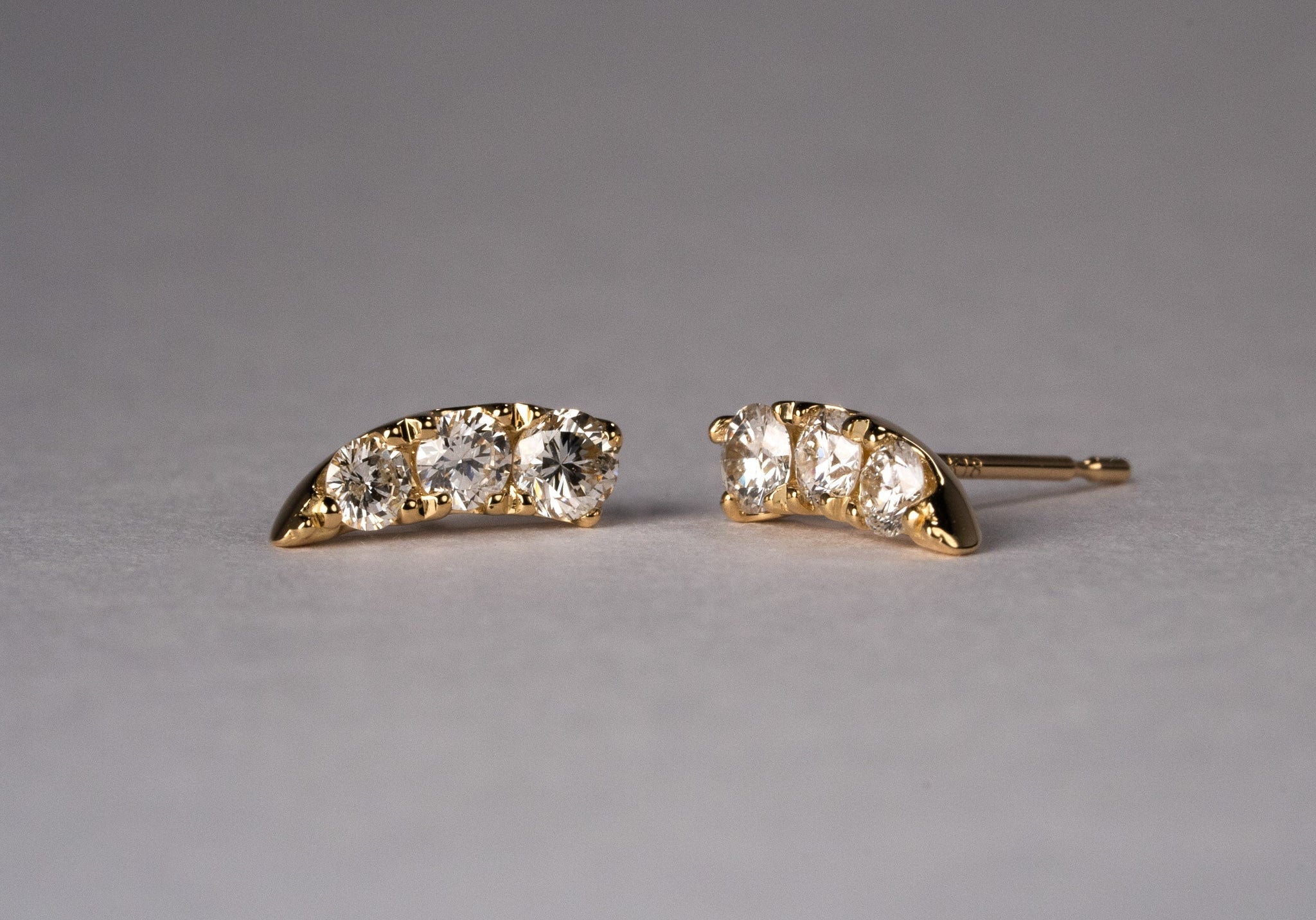 リフォーム後のダイヤモンドピアス