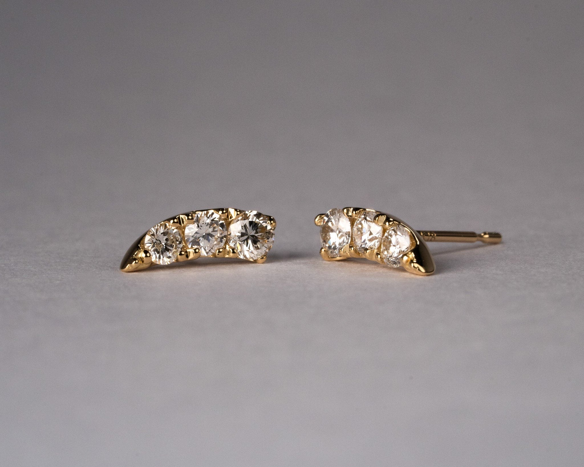 リフォーム後のダイヤモンドピアス