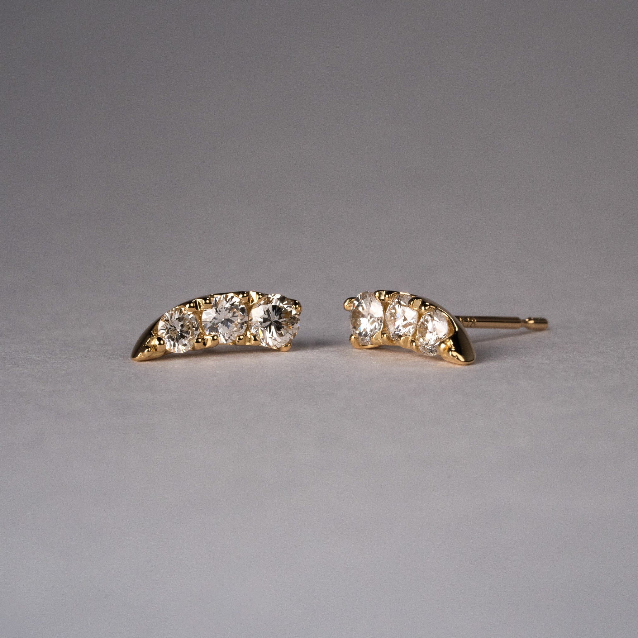 リフォーム後のダイヤモンドピアス