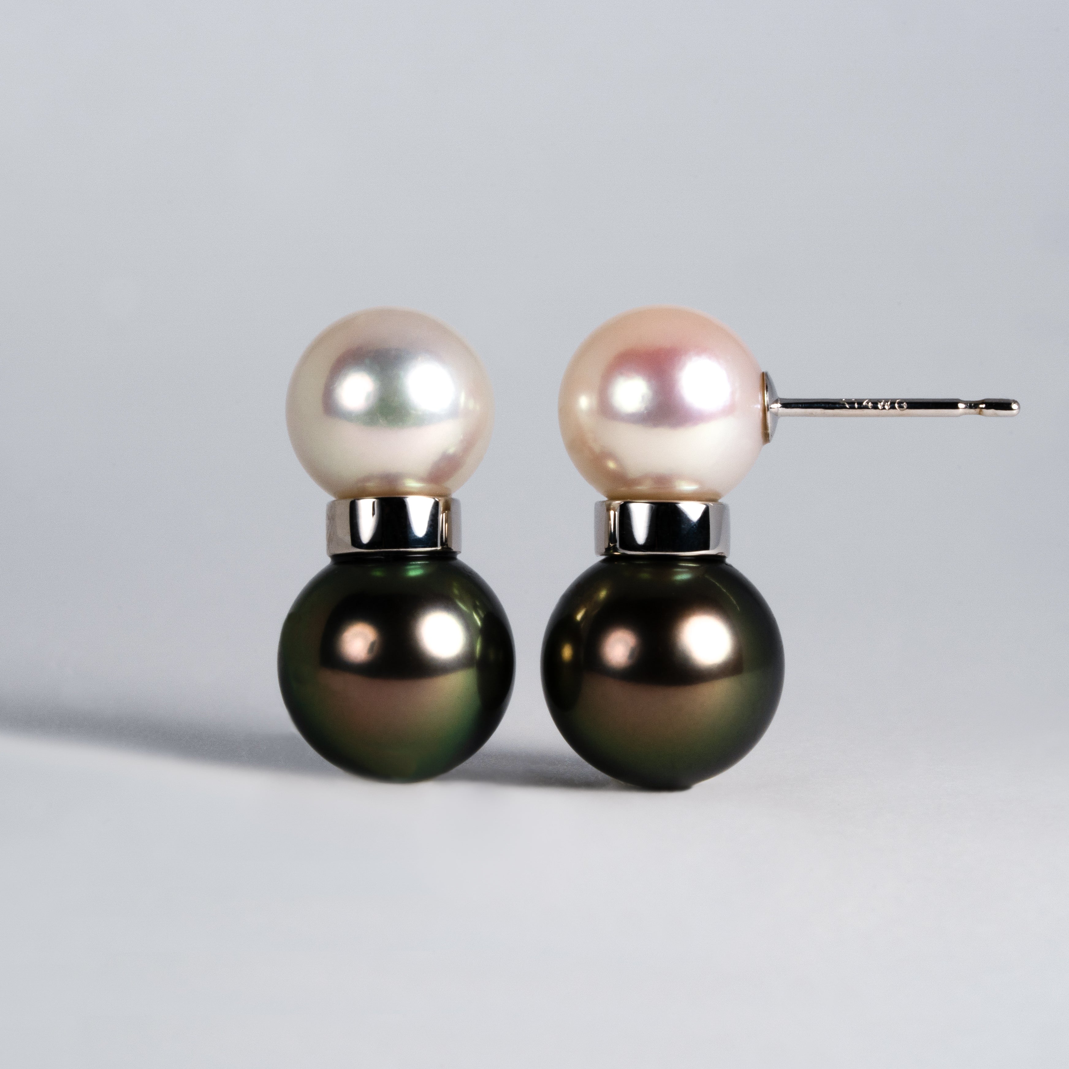 【リフォーム】パールのピアス