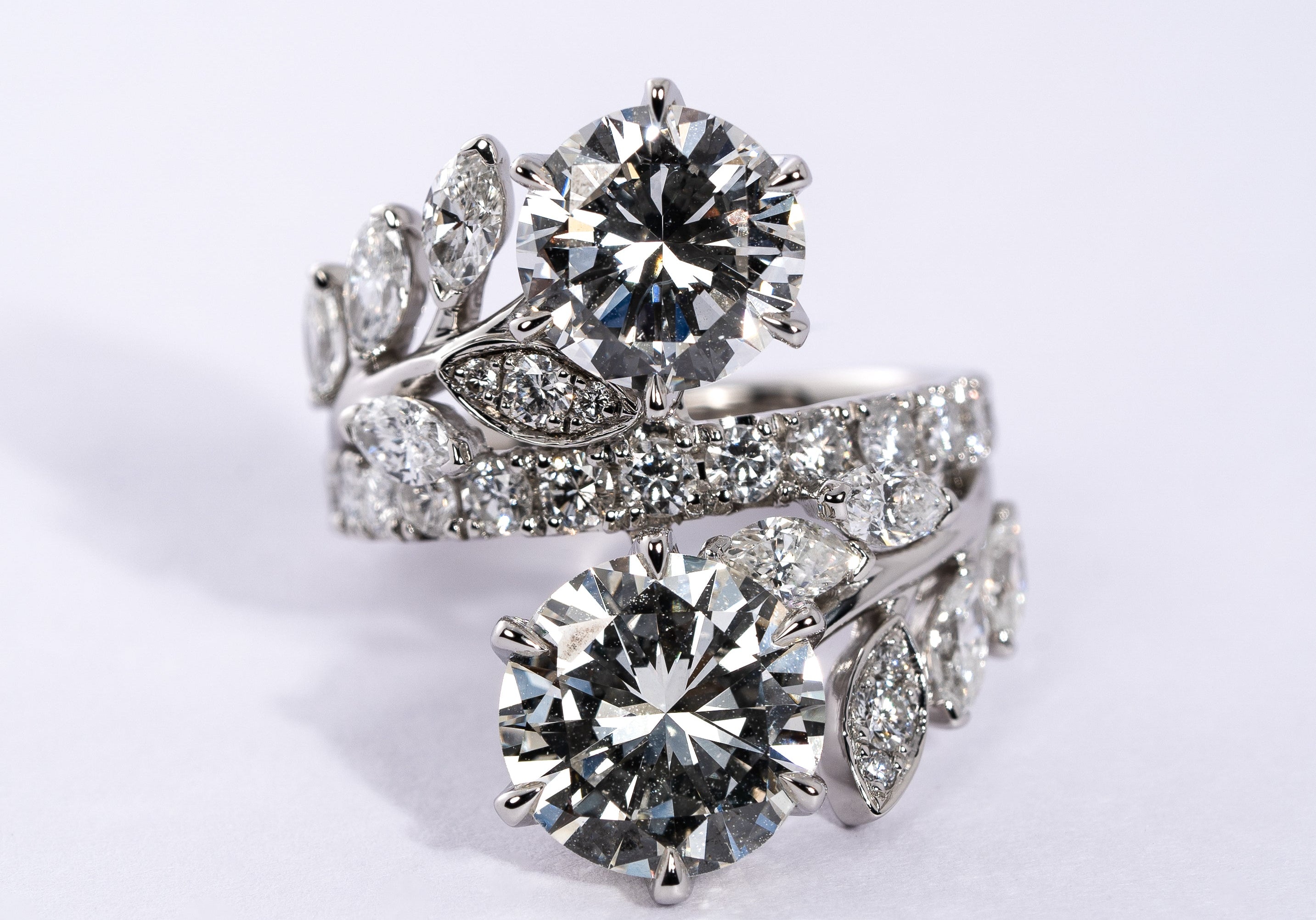 リフォーム後のダイヤモンドのリング