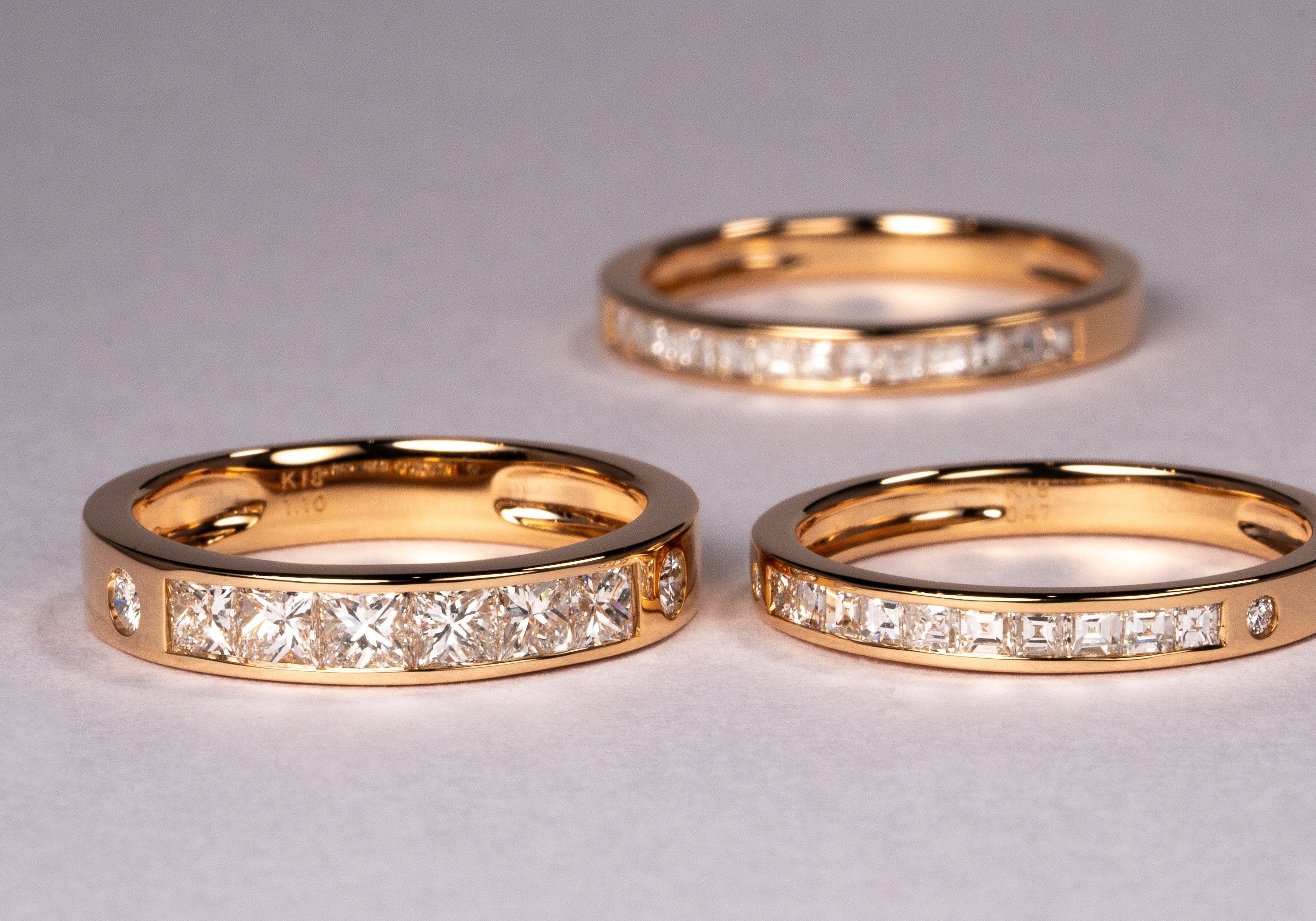 リフォーム後のダイヤモンドリング