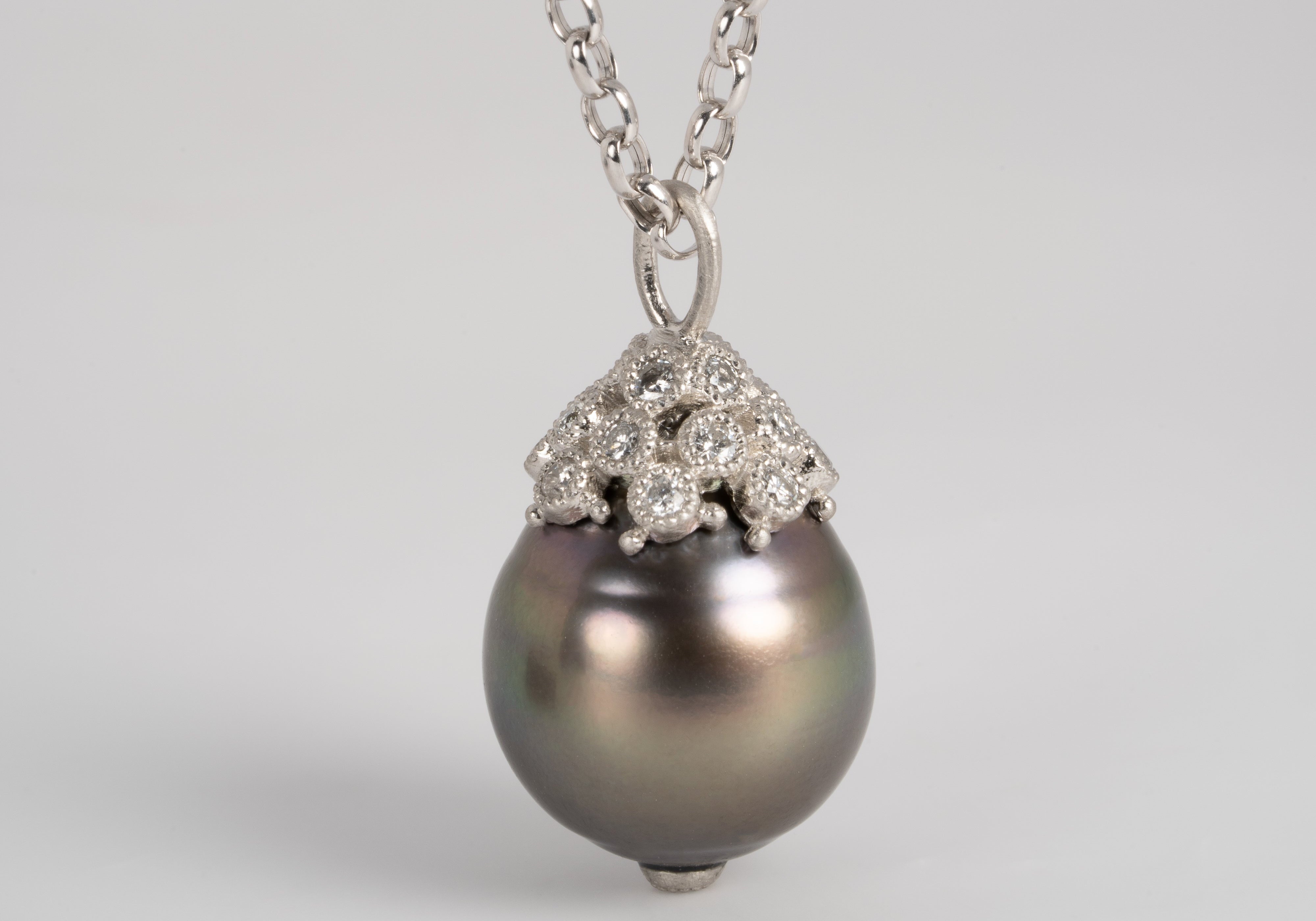 リフォーム後のパールペンダントトップ