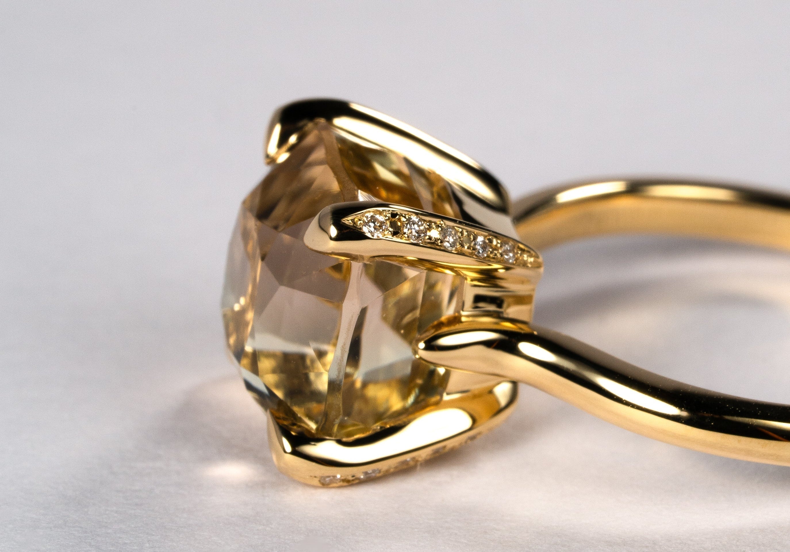 バイカラートルマリンリングリフォーム