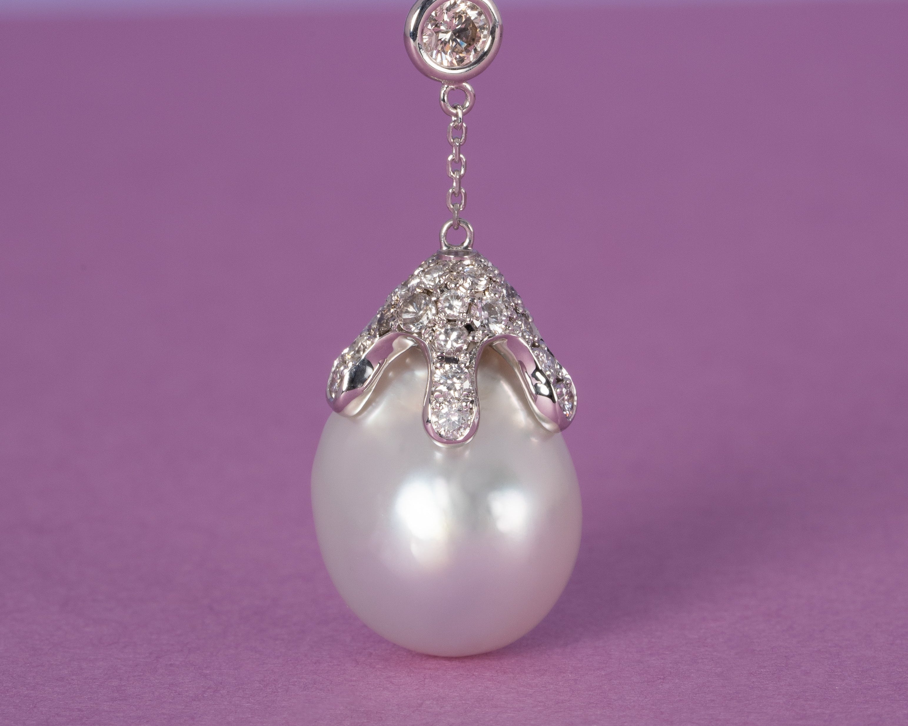 パールペンダントトップ