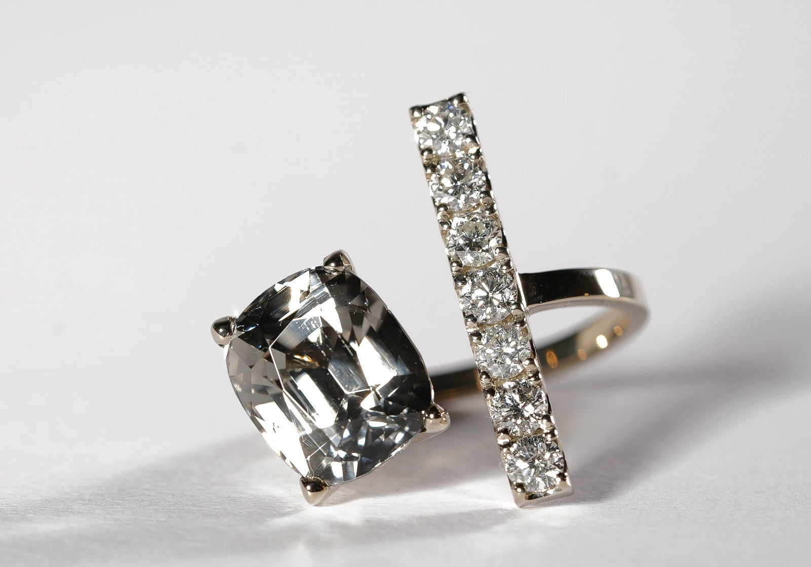 オーダー後のトルマリンリング