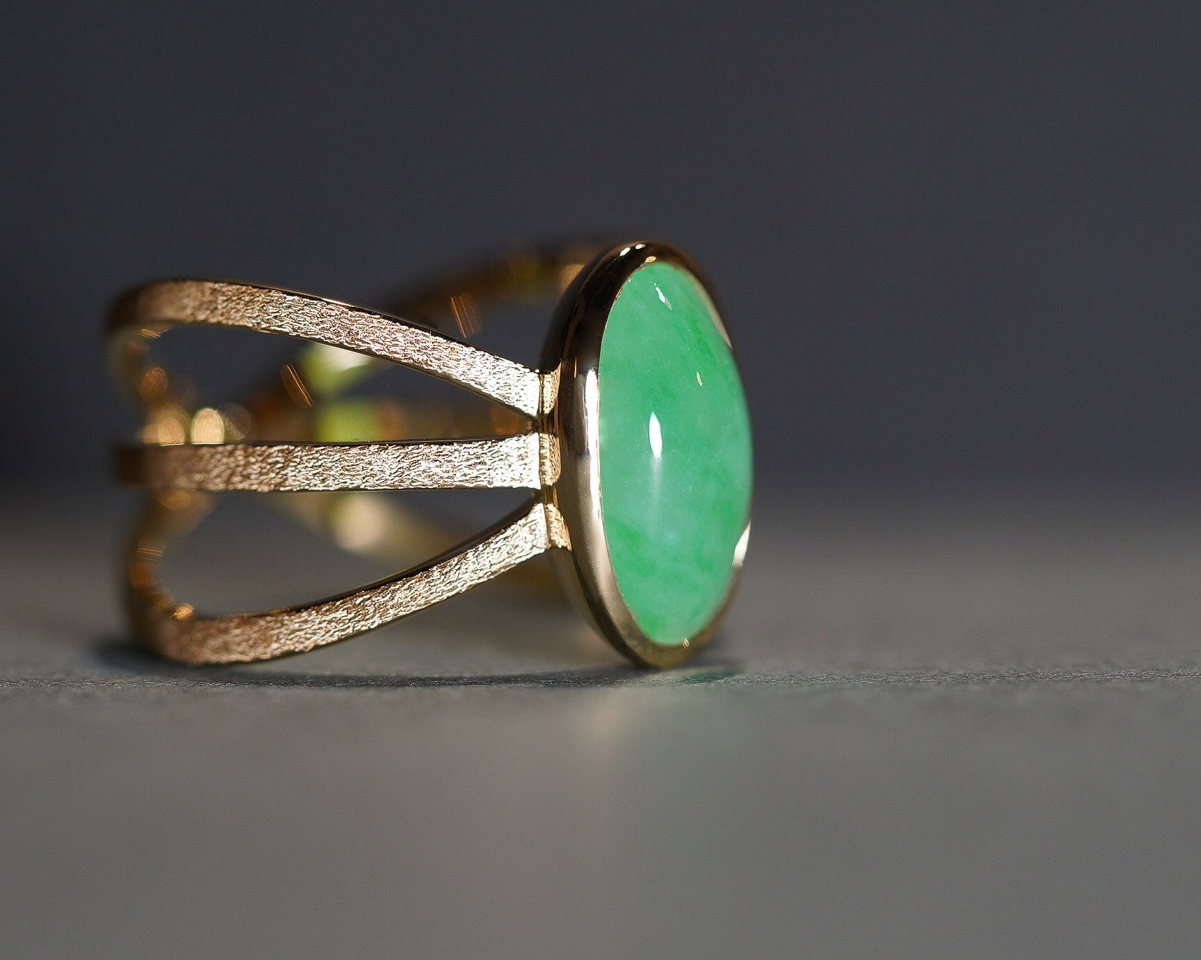 ひすいのリング　リフォーム後