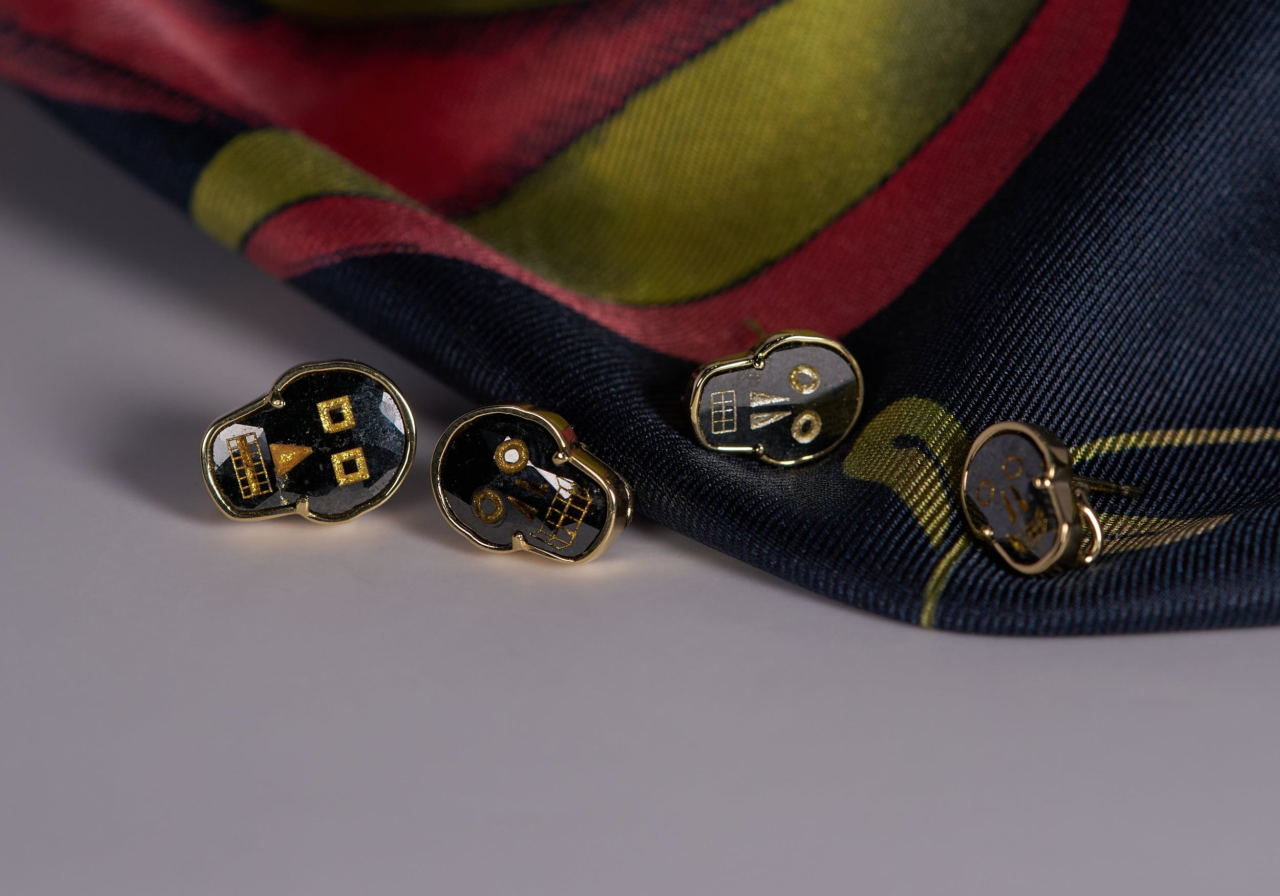 ハロウィン限定　2wayブラックダイヤモンドスカルブラザーズ