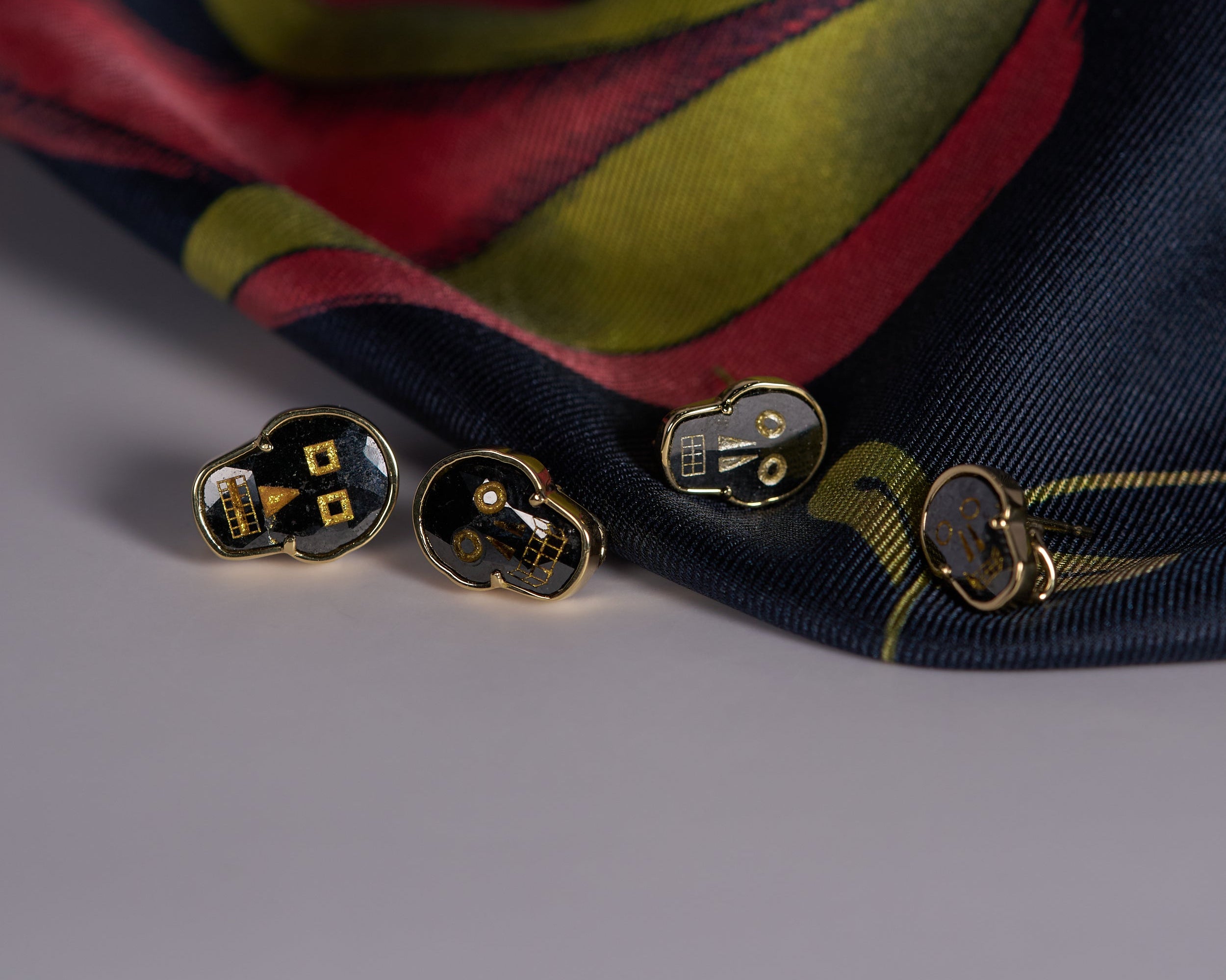 ハロウィン限定　2wayブラックダイヤモンドスカルブラザーズ