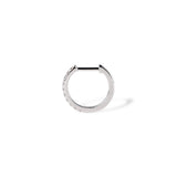 440 Basic - ダイヤモンド フープピアス 12-1.4