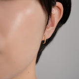 440 Basic -  Horn ダイヤモンド ピアス