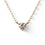 ダイヤモンド ネックレス（0.136ct F,SI-2,GOOD）