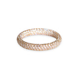 Zero Pavé - 8 Row ダイヤモンド リング