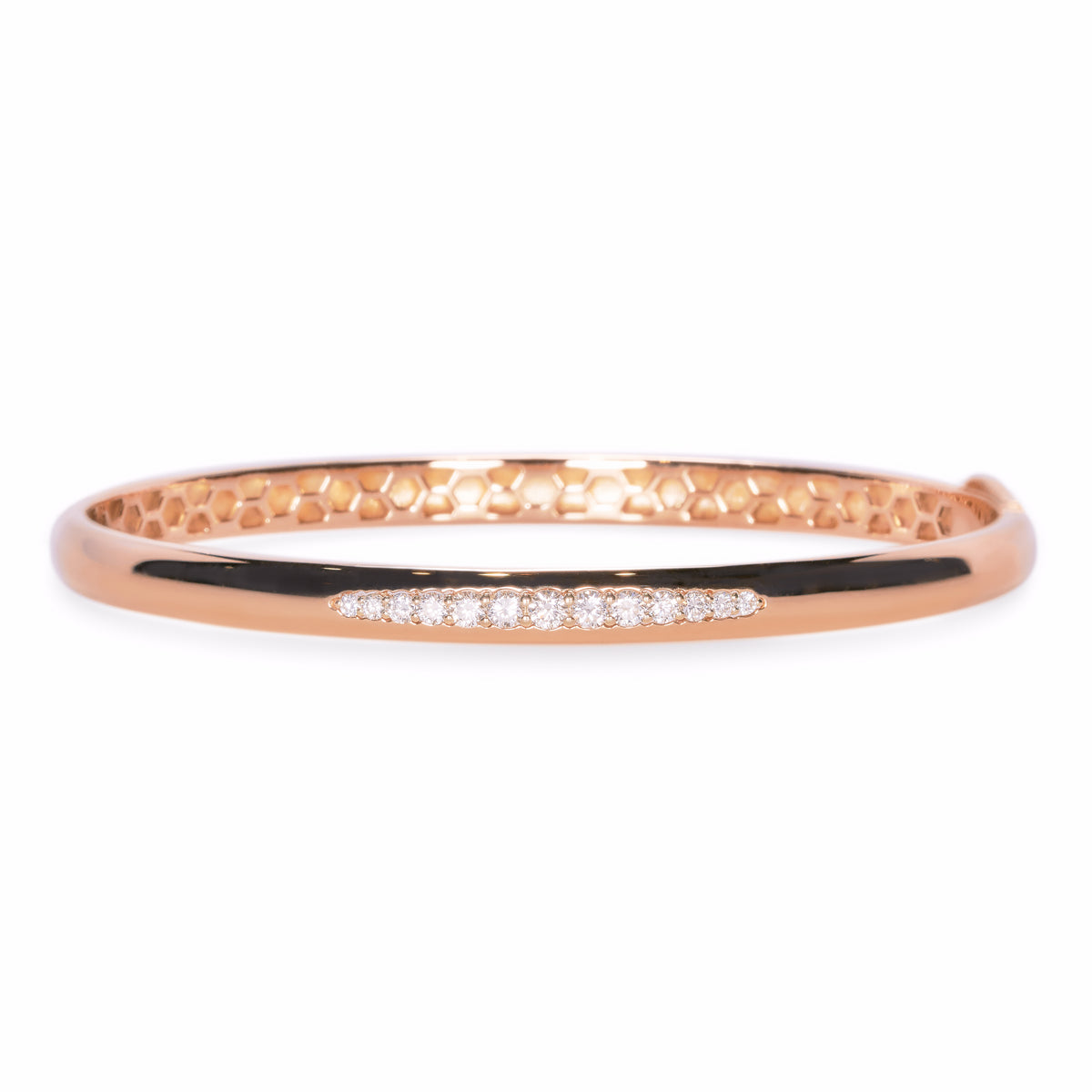 440 Basic ダイヤモンド バングル K18PG/WG | 受注制作 | 440showroom 