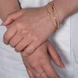 440 Basic ダイヤモンド ブレスレット 0.1ct スタイリング