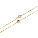 440 Basic ダイヤモンド ステーションネックレス 1.2ct ダイヤモンド クローズアップ