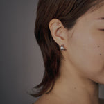 440 Basic ヘアライン フープピアス 14-5.2 着用イメージ