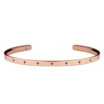 440 Basic Happy バングル 9月 サファイア K18ピンクゴールド