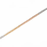 440 Basic 3color ダイヤモンド テニスブレスレット 1ct K18 チェーン