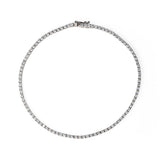 440 Basic Classic ダイヤモンド テニスブレスレット 1.4ct K18ホワイトゴールド 円形