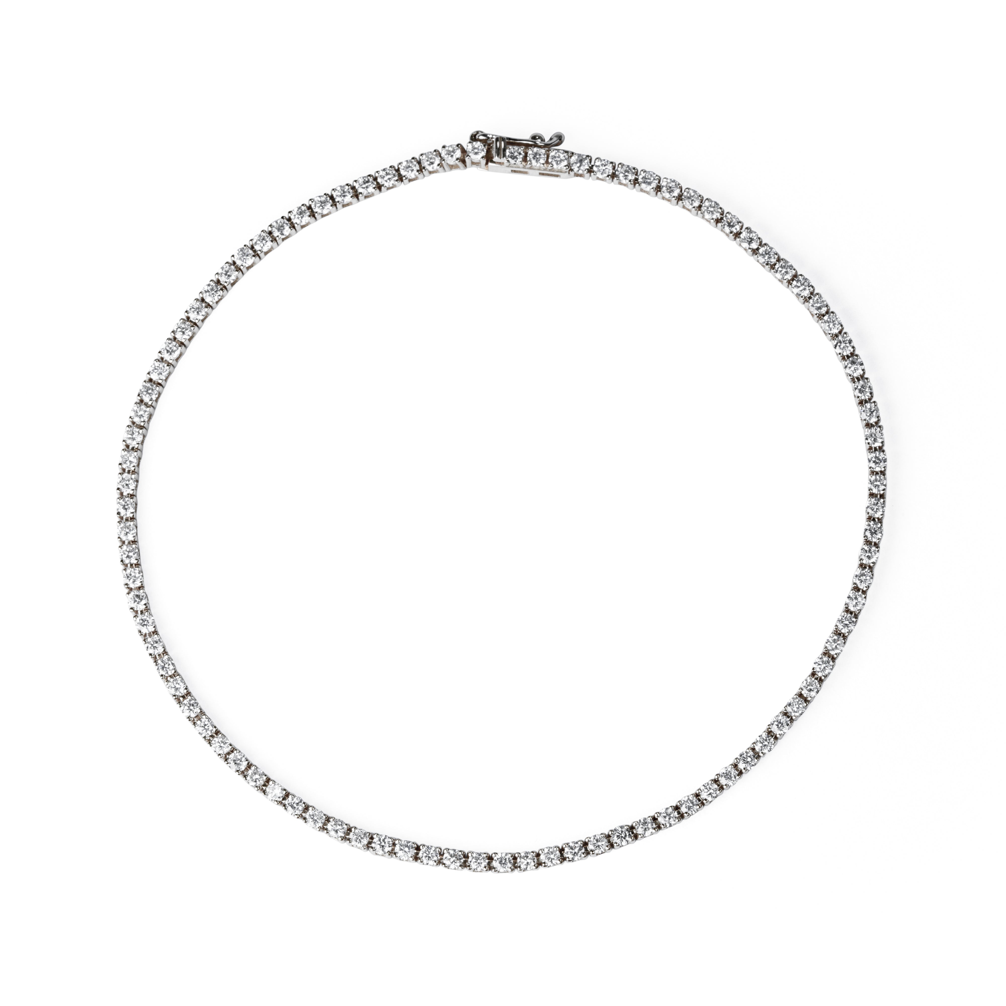 440 Basic Classic ダイヤモンド テニスブレスレット 1.4ct K18ホワイトゴールド 円形