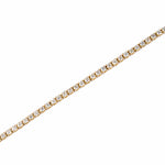 440 Basic Classic ダイヤモンド テニスブレスレット 1.4ct K18イエローゴールド チェーン