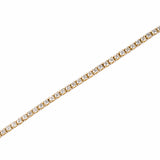 440 Basic Classic ダイヤモンド テニスブレスレット 1.4ct K18イエローゴールド チェーン