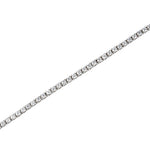 440 Basic Classic ダイヤモンド テニスブレスレット 1.4ct K18ホワイトゴールド チェーン
