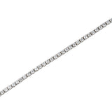 440 Basic Classic ダイヤモンド テニスブレスレット 1.4ct K18ホワイトゴールド チェーン