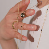 ParVert - ブラックダイヤモンド ネックレス