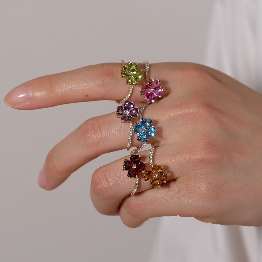 Bouquet ガーネット リング