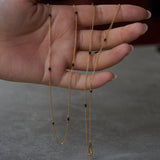 ParVert - ブラックダイヤモンド ネックレス