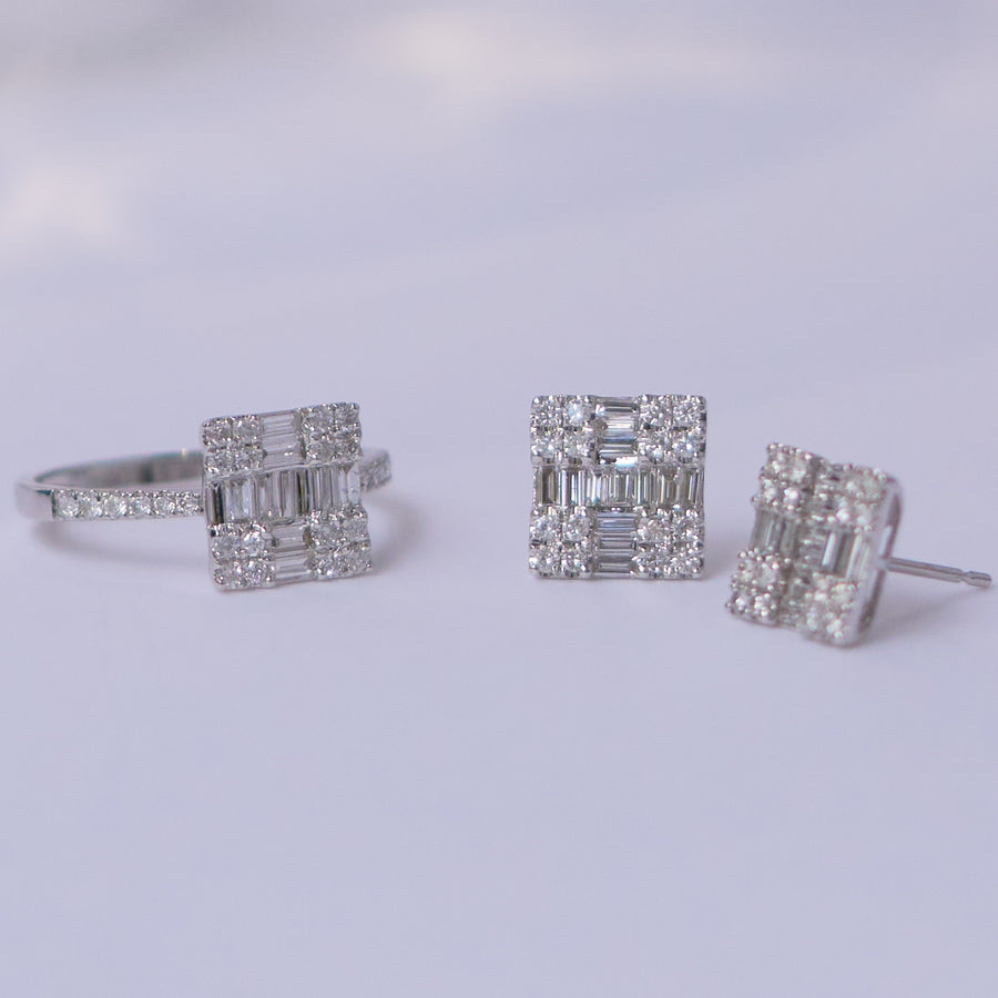 440 Basic - ダイヤモンド ピアス