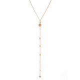 ParVert - ラフ × ブリオレットダイヤモンド ネックレス