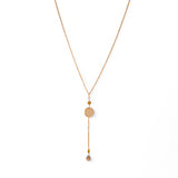 ParVert - ラフ × ブリオレットダイヤモンド ネックレス