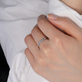 440 Basic - Happy リング（3月 アクアマリン）