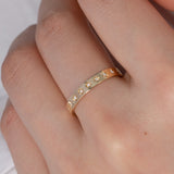 440 Basic - Happy リング（4月 ダイヤモンド）