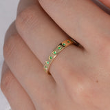 440 Basic - Happy リング（5月 エメラルド）